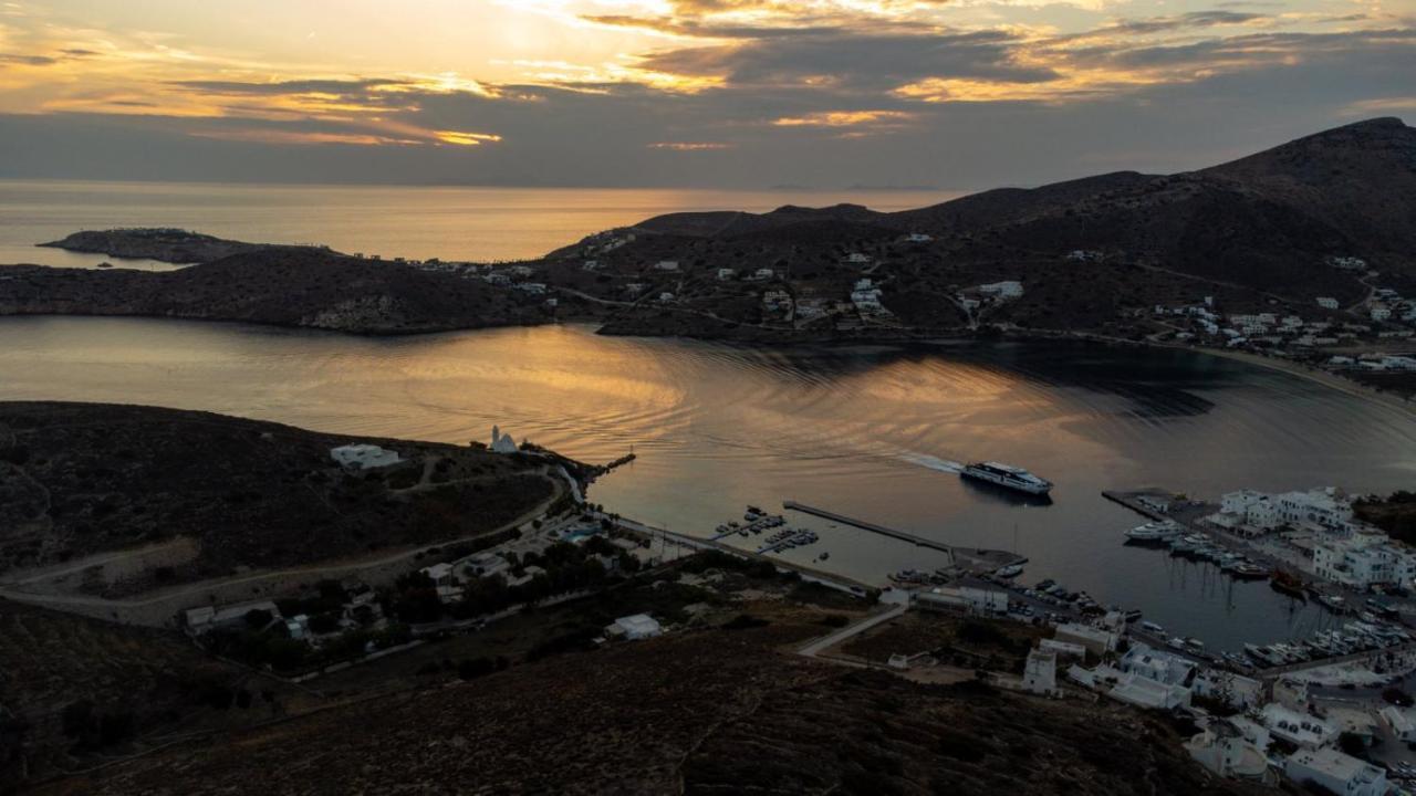 Вилла Heliopetra Punta Иос Экстерьер фото